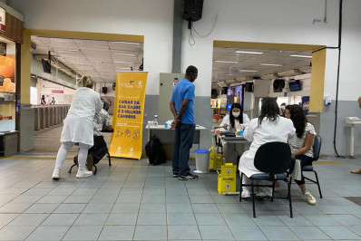 Barcas e VLT oferecem serviços gratuitos de saúde na Praça XV, nesta segunda-feira