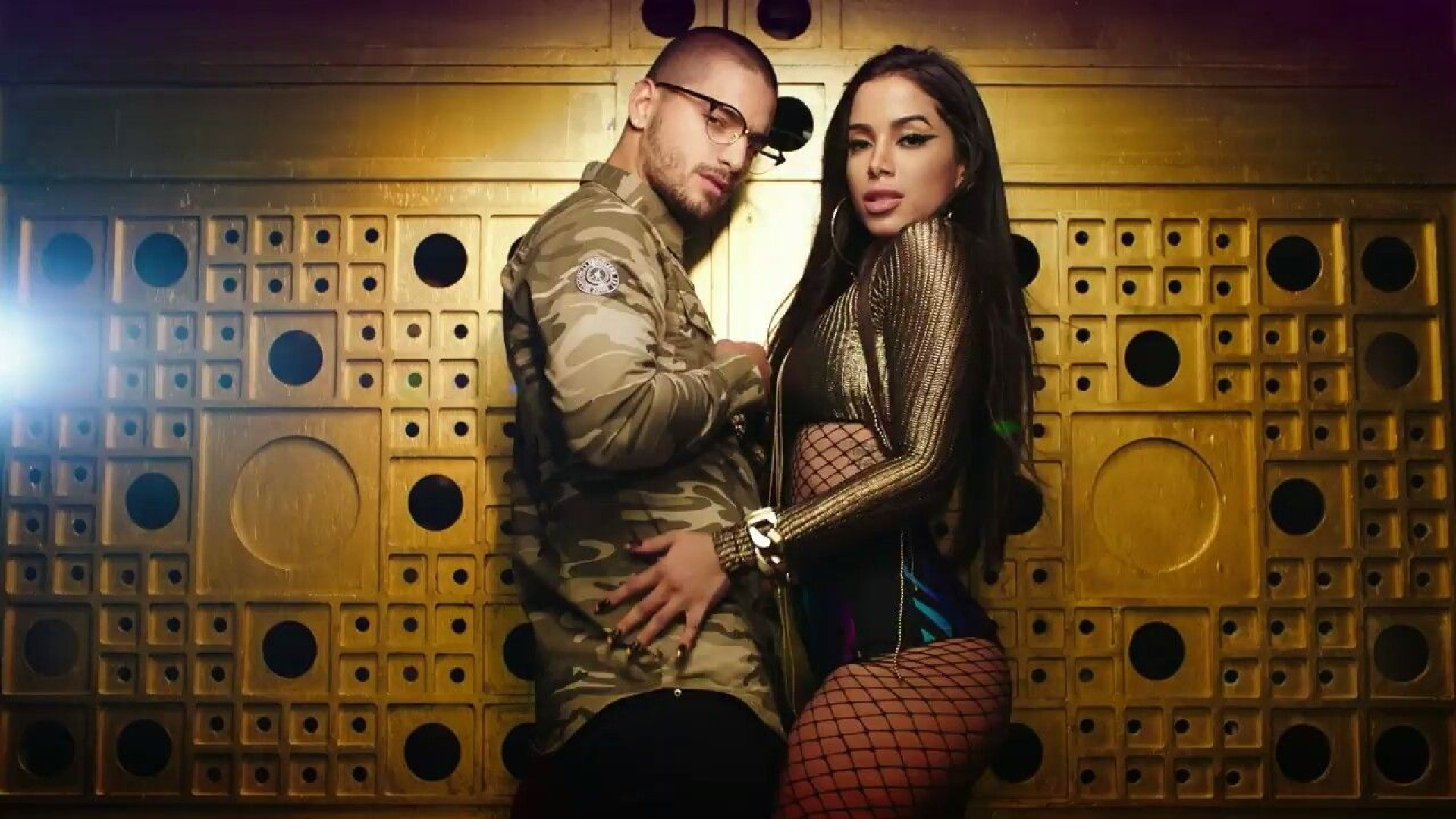 Maluma e Anitta - Foto reprodução Internet