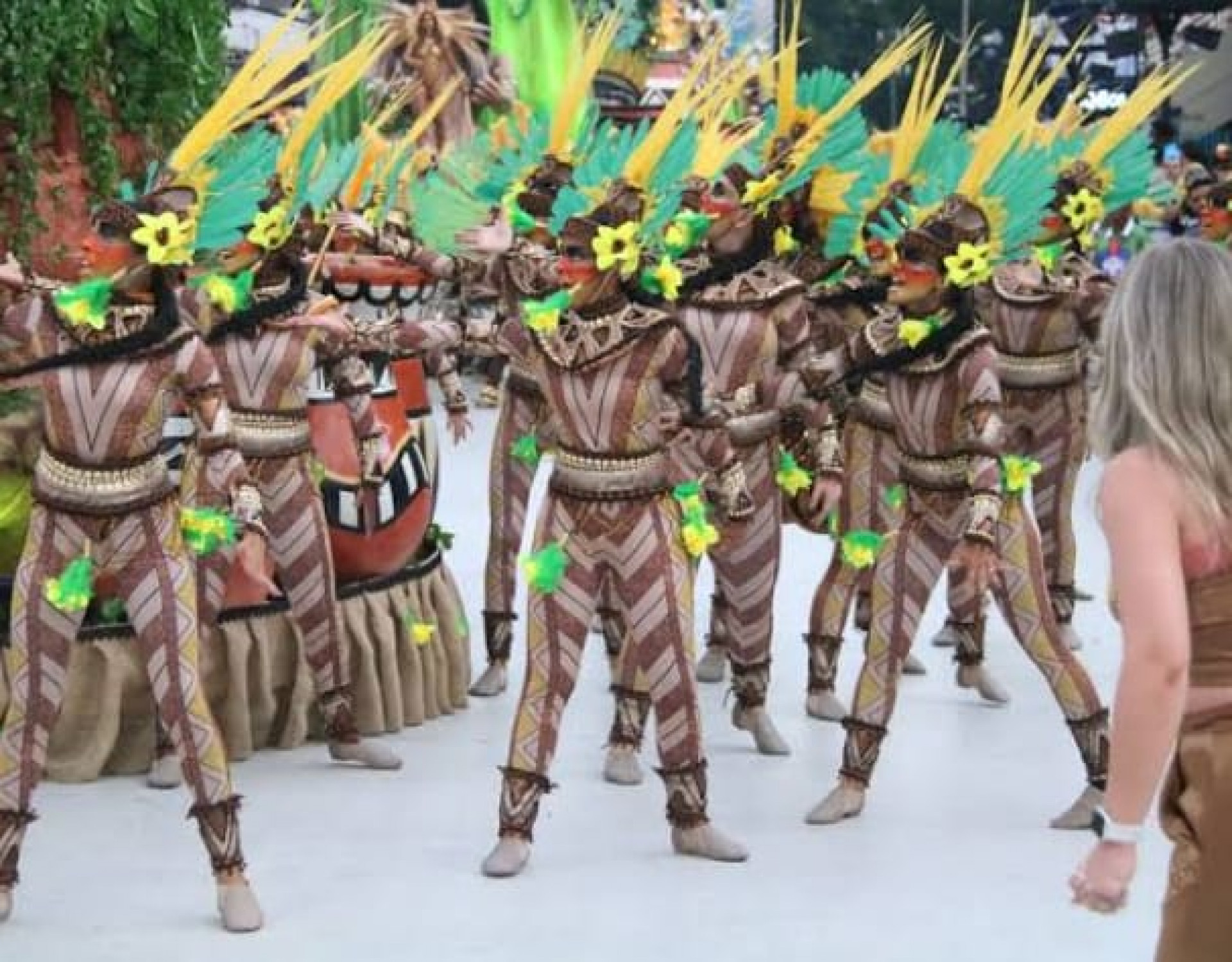 Comissão de frente de Inocentes de Belford Roxo ganhou notas máximas no Carnaval de 2023 - Divulgação