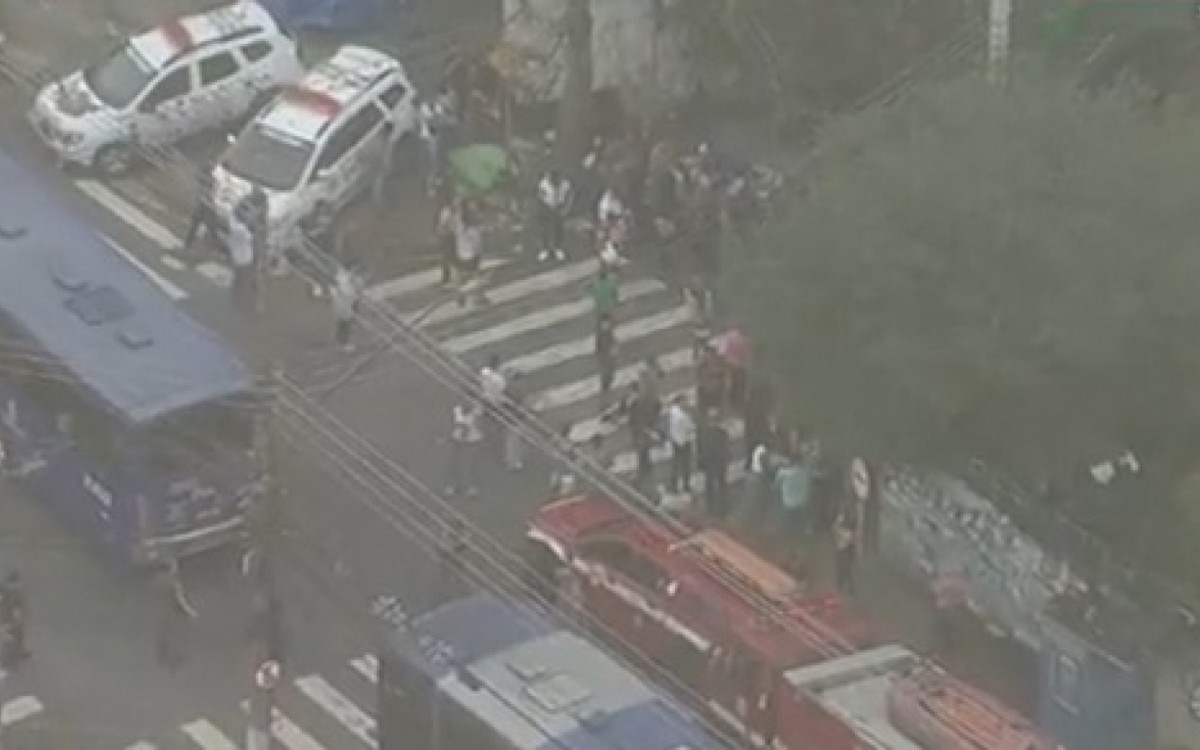 Pol&iacute;cia Militar e Corpo de Bombeiros foram acionados ao local