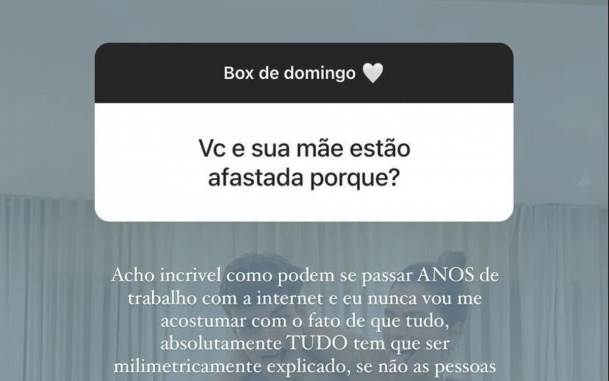 Suzanna desabafou pelas redes sociais