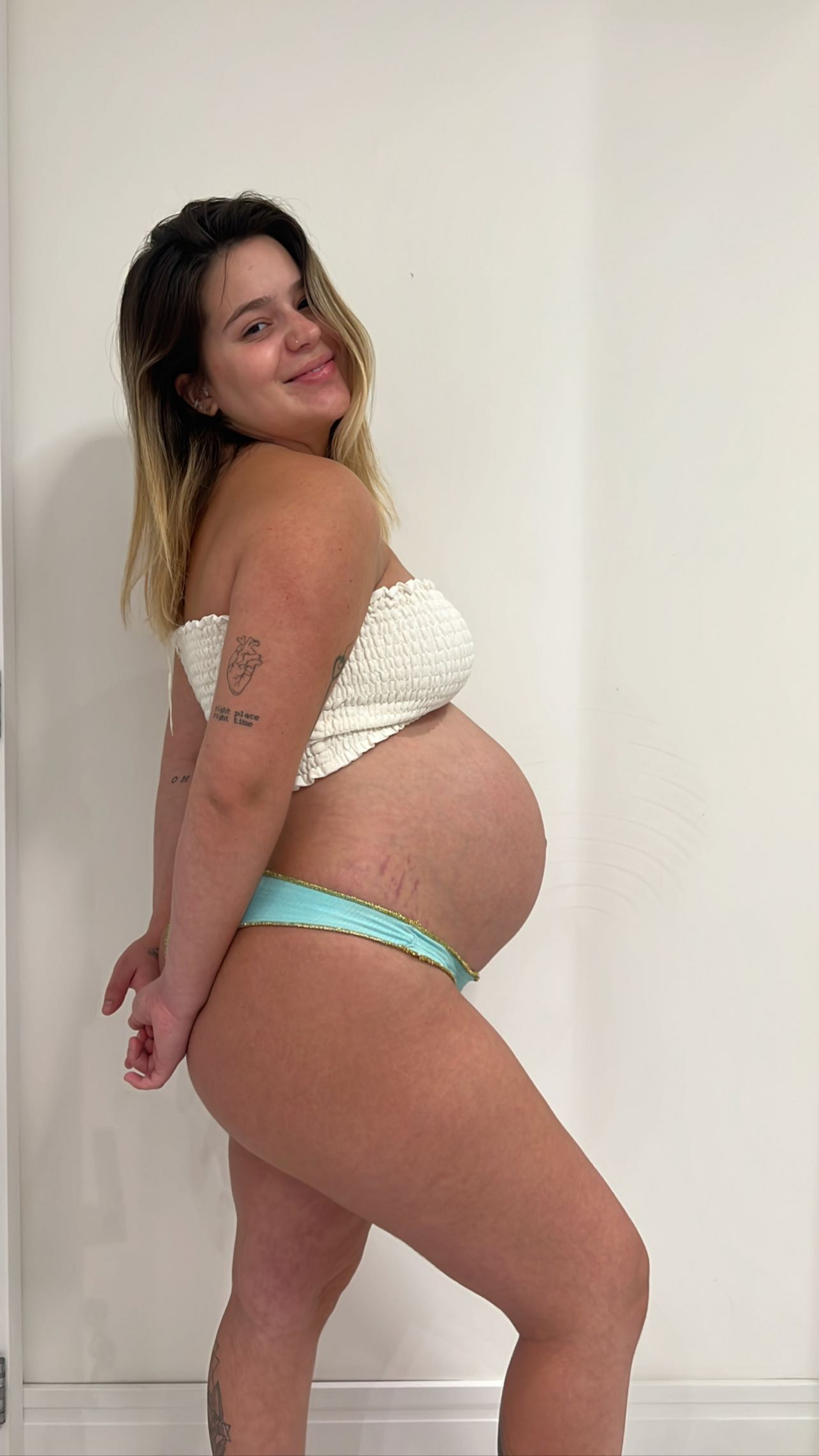 Viih Tube espera sua primeira filha, Lua, fruto do casamento com Eliezer - Reprodução/Instagram