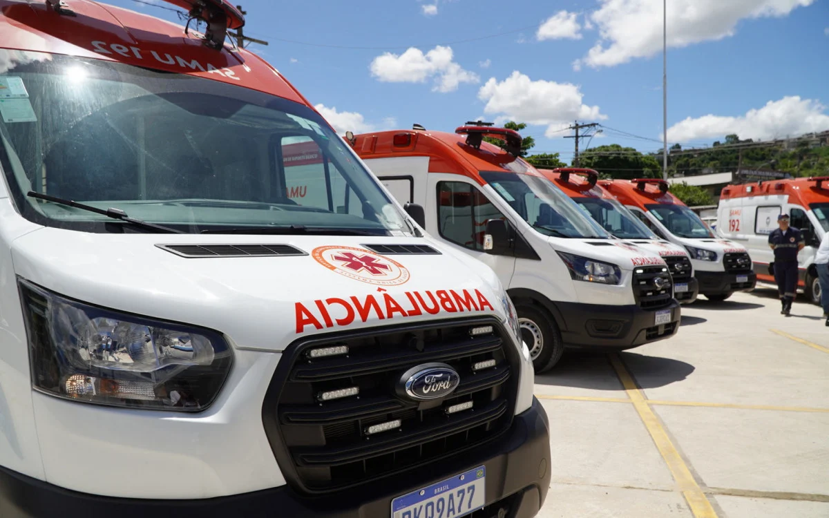 Rio De Janeiro, Brazil. 11th Jan, 2023. The governor of Rio Cláudio Castro,  launched this Wednesday morning (11), the SAMU 100% Mobile Emergency Care  project in the capital. The new vehicles will