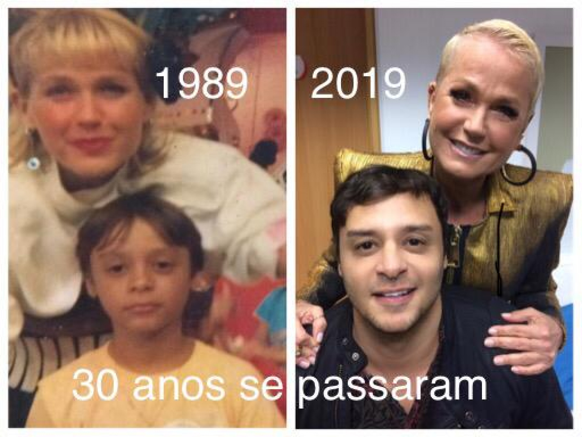 Xuxa Meneghel e Charles Daves - Foto reprodução internet