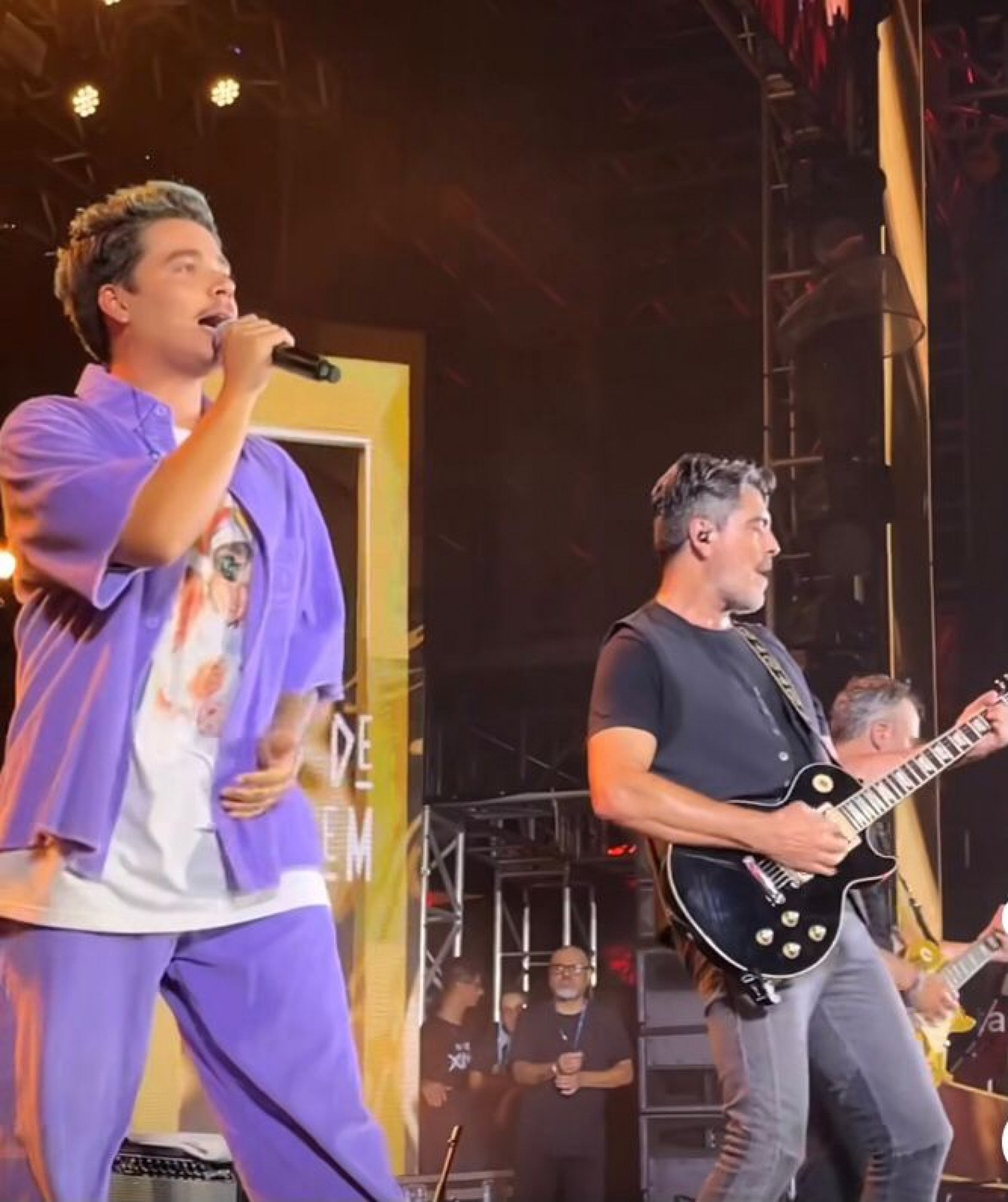 João Figueiredo durante último dia de festa do Navio da Xuxa - Reprodução / Instagram