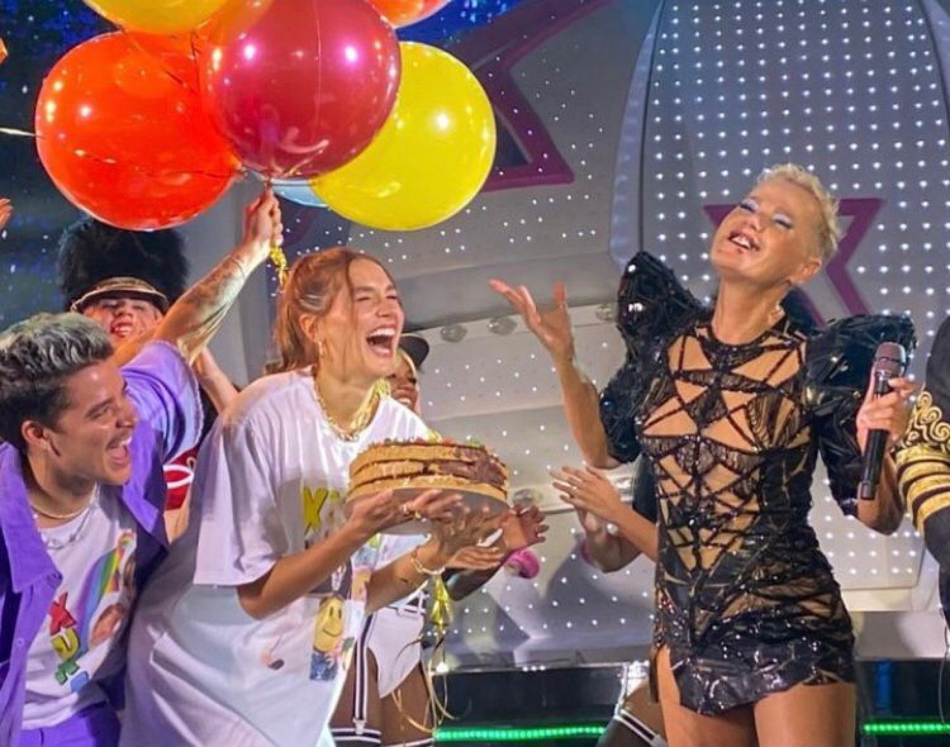 João Figueiredo, Sasha e Xuxa - Reprodução / Instagram