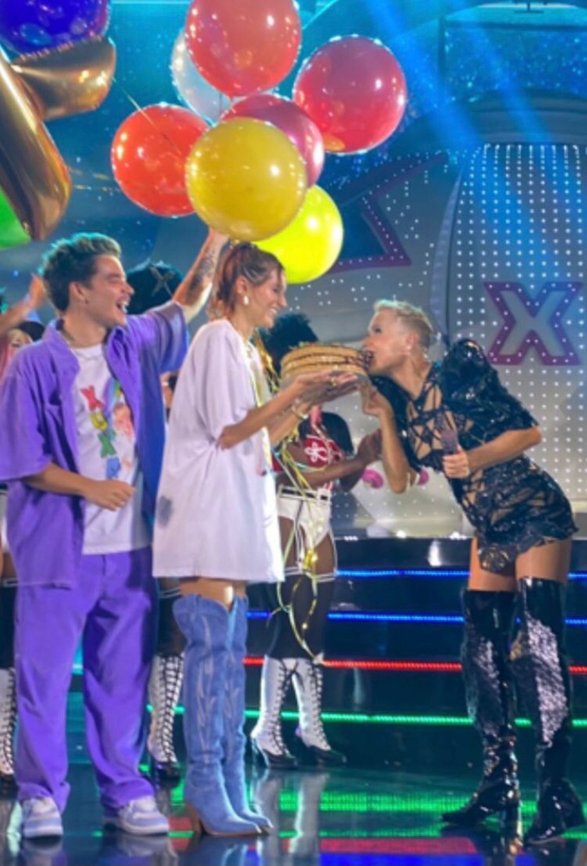 João Figueiredo, Sasha e Xuxa - Reprodução / Instagram