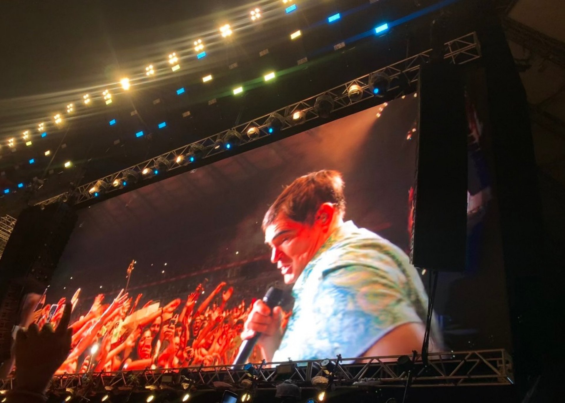 Skank faz último show da carreira no Mineirão - Reprodução de vídeo