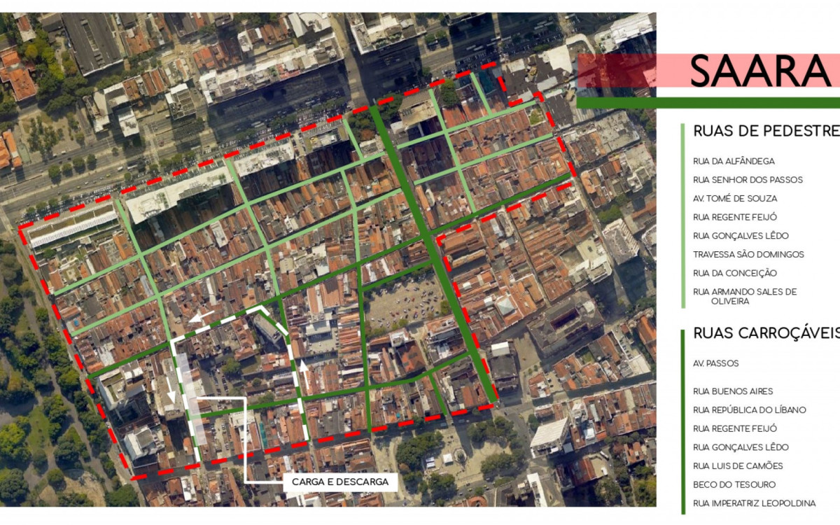 Projeto vai reformar ruas da Saara em dois anos - Reprodução