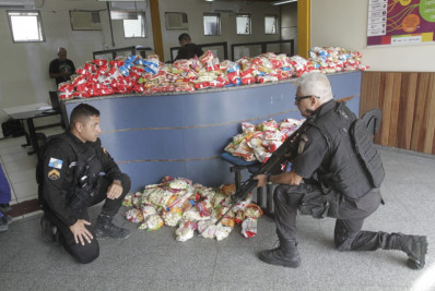 Polícia Militar recupera carga de laticínios no Arco Metropolitano