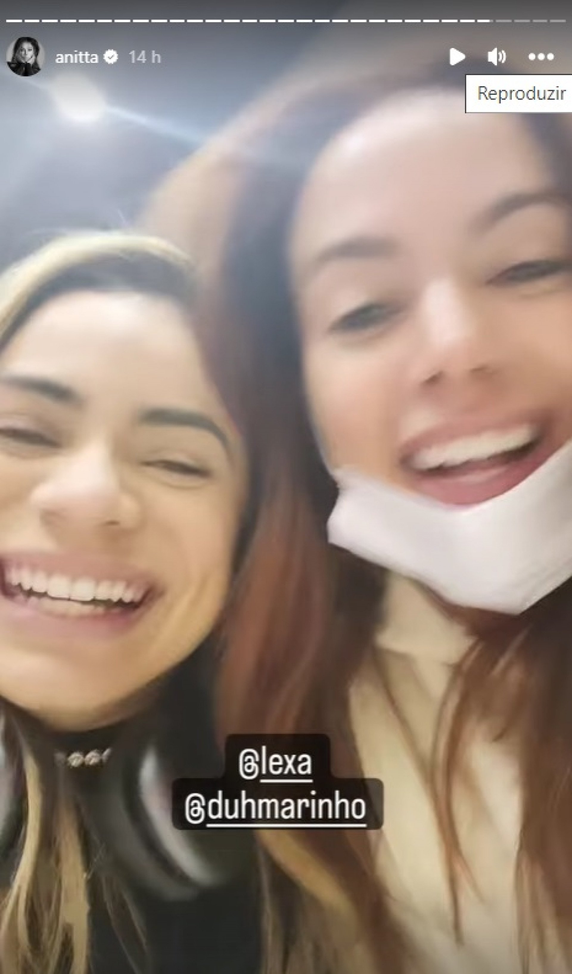 Anitta viaja com Lexa  - Reprodução do Instagram