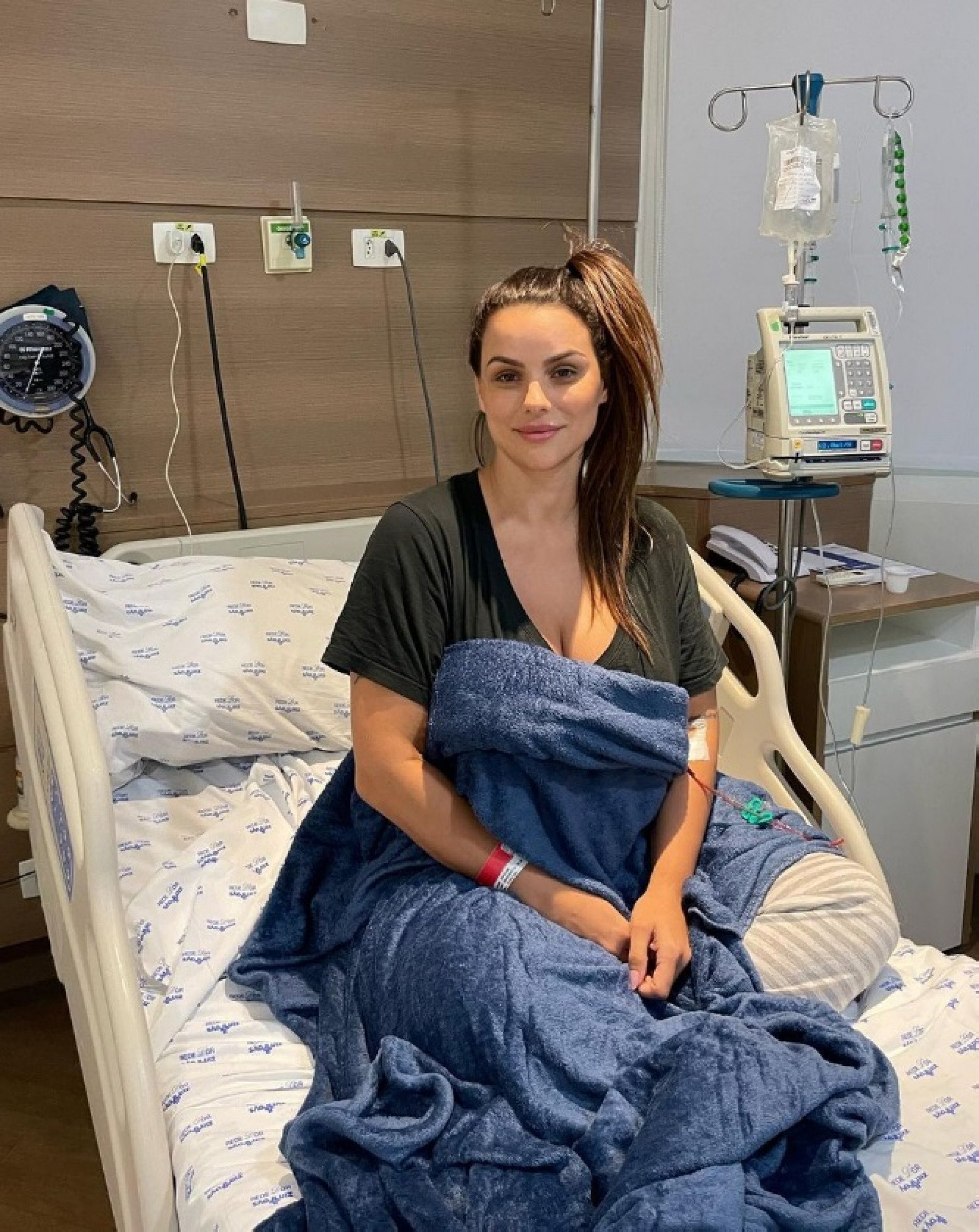 Carol Dias é operada após ser diagnosticada com apendicite - Reprodução do Instagram