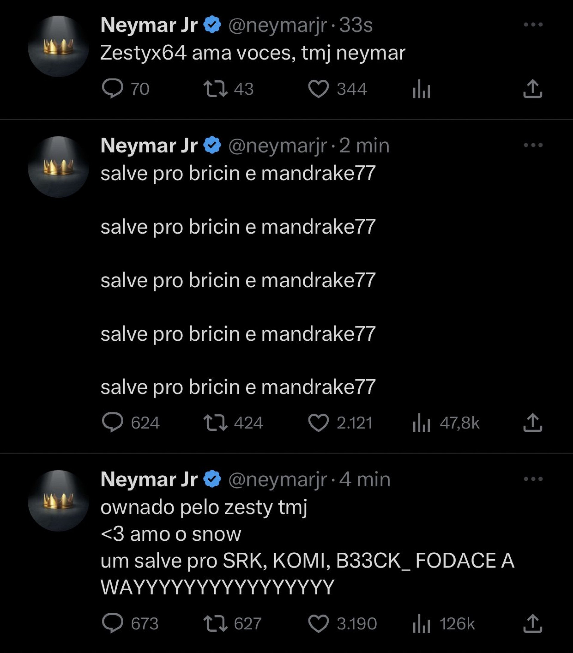 Yadinho: entenda o significado da hashtag que viralizou até no perfil de  Neymar, Mais Esportes