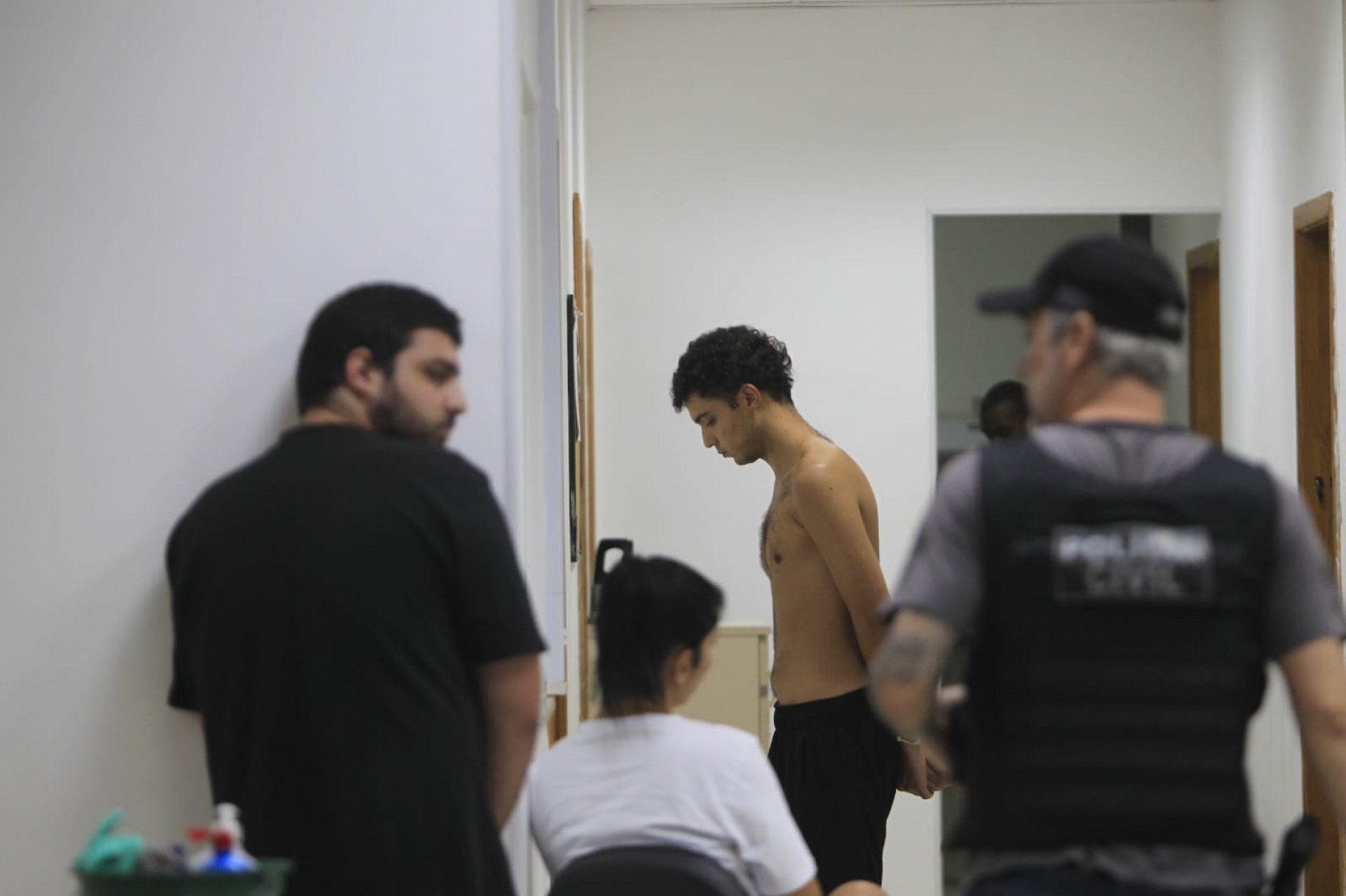 Presos foram levados para a Cidade da Polícia, na Zona Norte do Rio - Reginaldo Pimenta/Agência O Dia