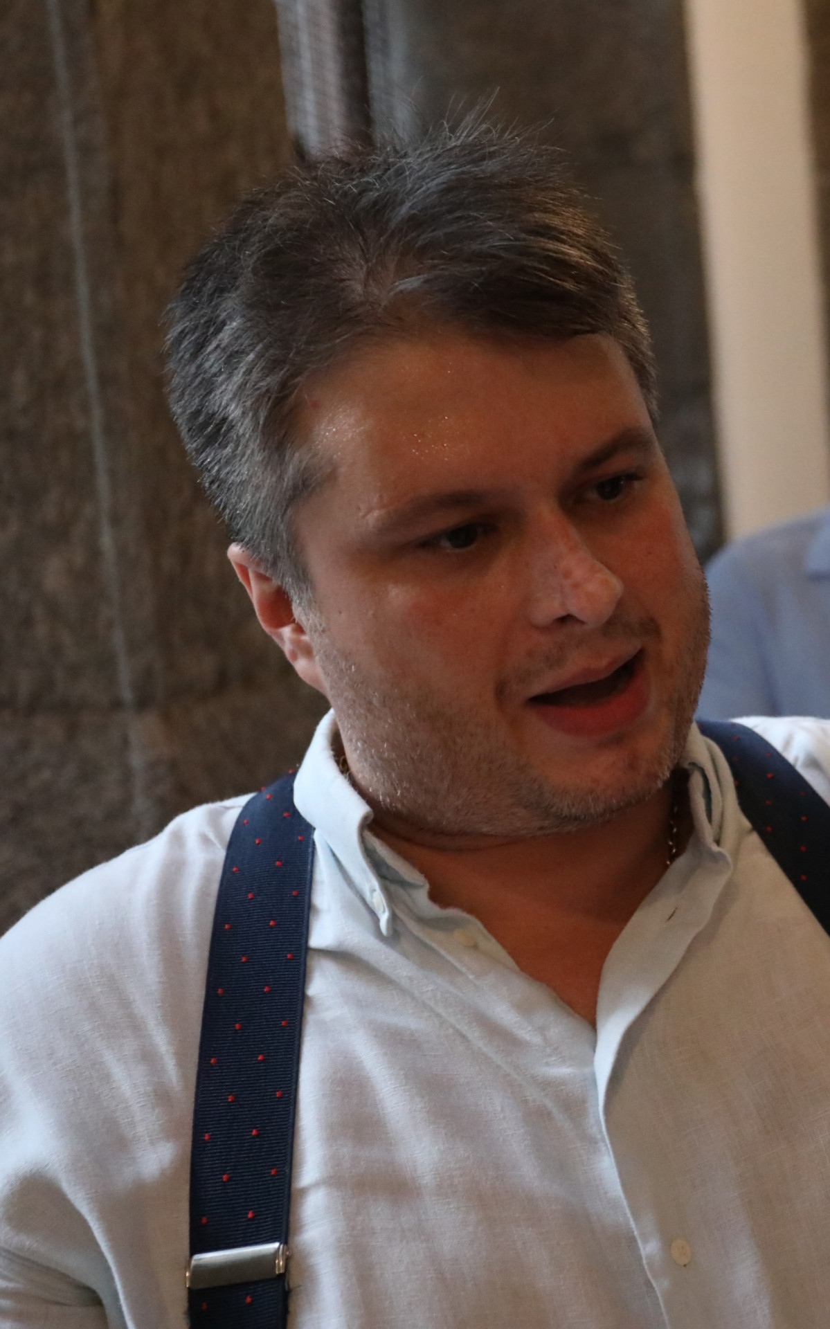 Claudio Andr&eacute; Castro foi o respons&aacute;vel por unir esfor&ccedil;os em prol da reabertura da igreja - Pedro Ivo / Ag&ecirc;ncia O Dia