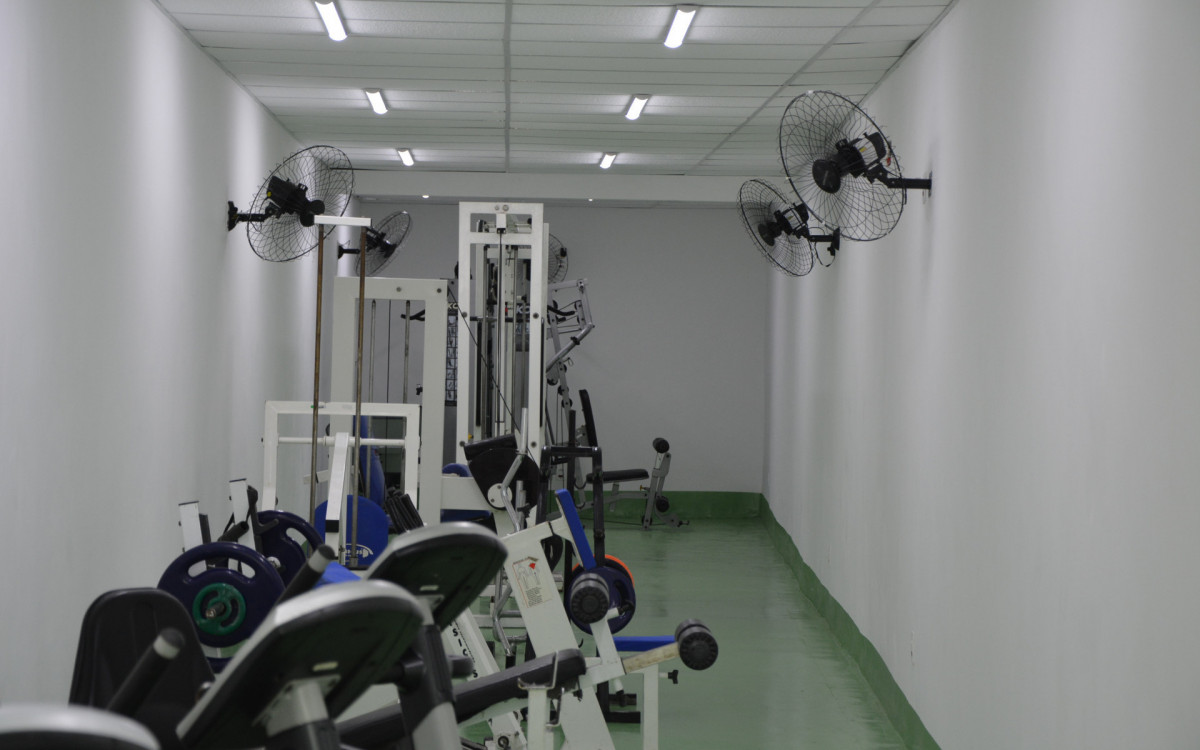 A nova academia do Campus IFRJ Nil&oacute;polis