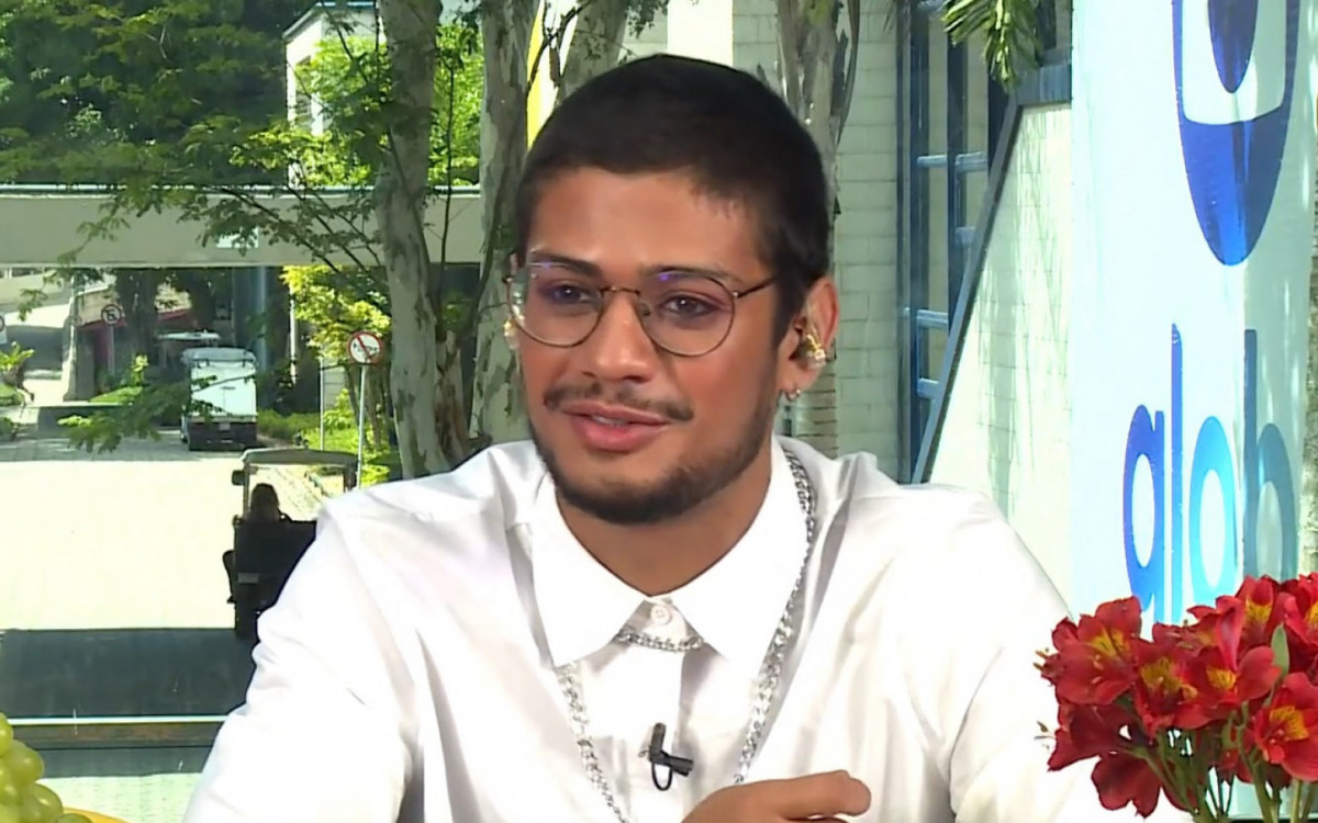 Gabriel Santana participa do 'Mais Você', da TV Globo - Reprodução de vídeo