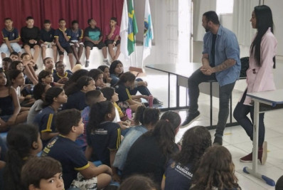 Alunos da rede pública participam de palestras sobre saúde preventiva em Araruama