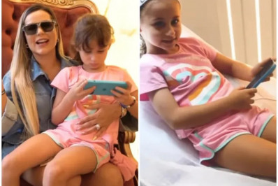 Deolane Bezerra é alvo de críticas após realizar procedimento estético na filha: 'Poupe-nos'