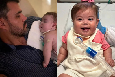 Juliano Cazarré comemora alta da filha caçula, Maria Guilhermina: 'Obrigado a todos que rezaram'