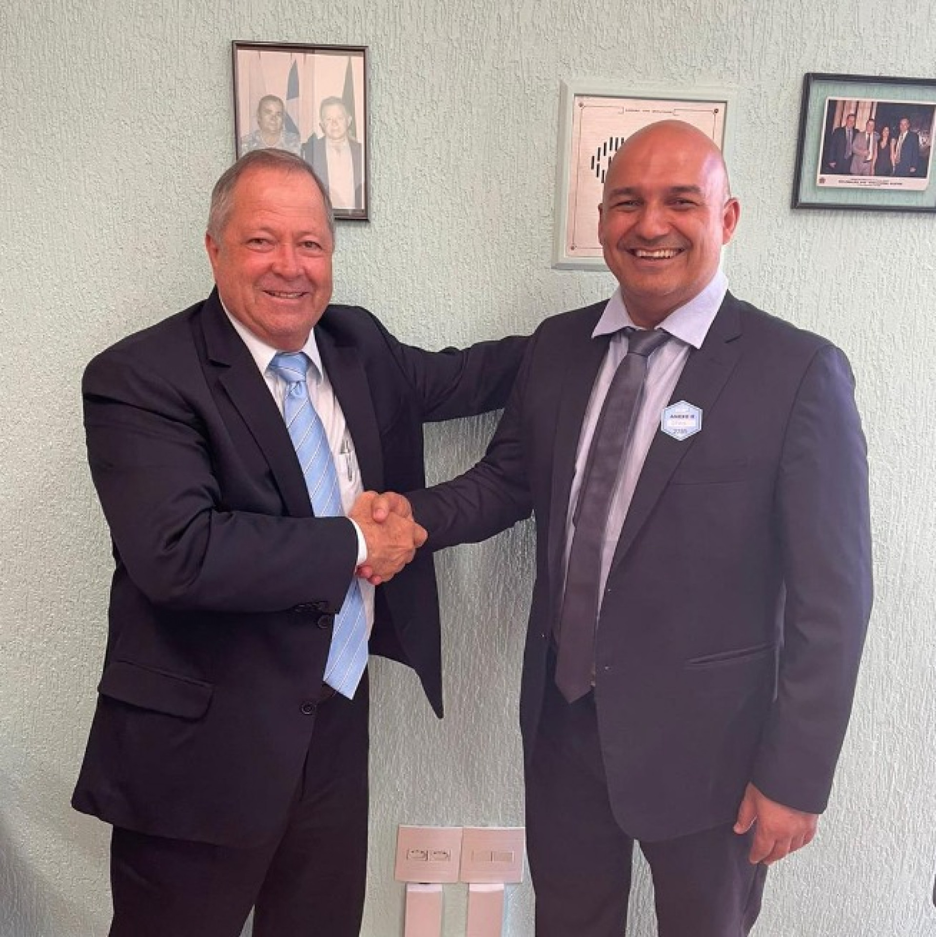 Fábio do Pastel (PL) e Chiquinho Brazão (UNIÃO) - Ascom 