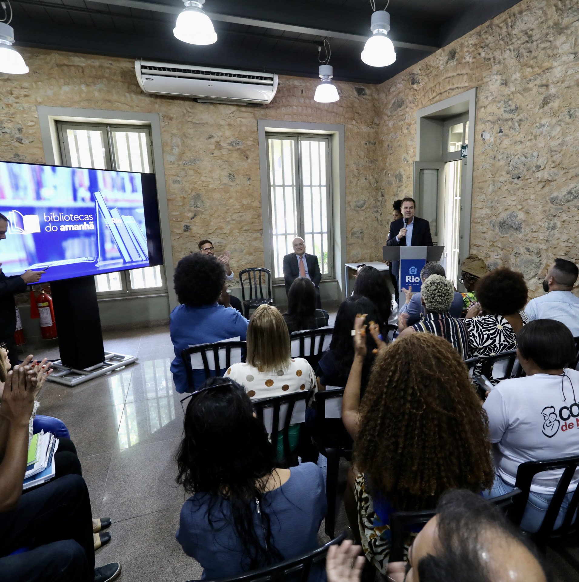 Prefeito Eduardo Paes participou do lan&ccedil;amento do programa