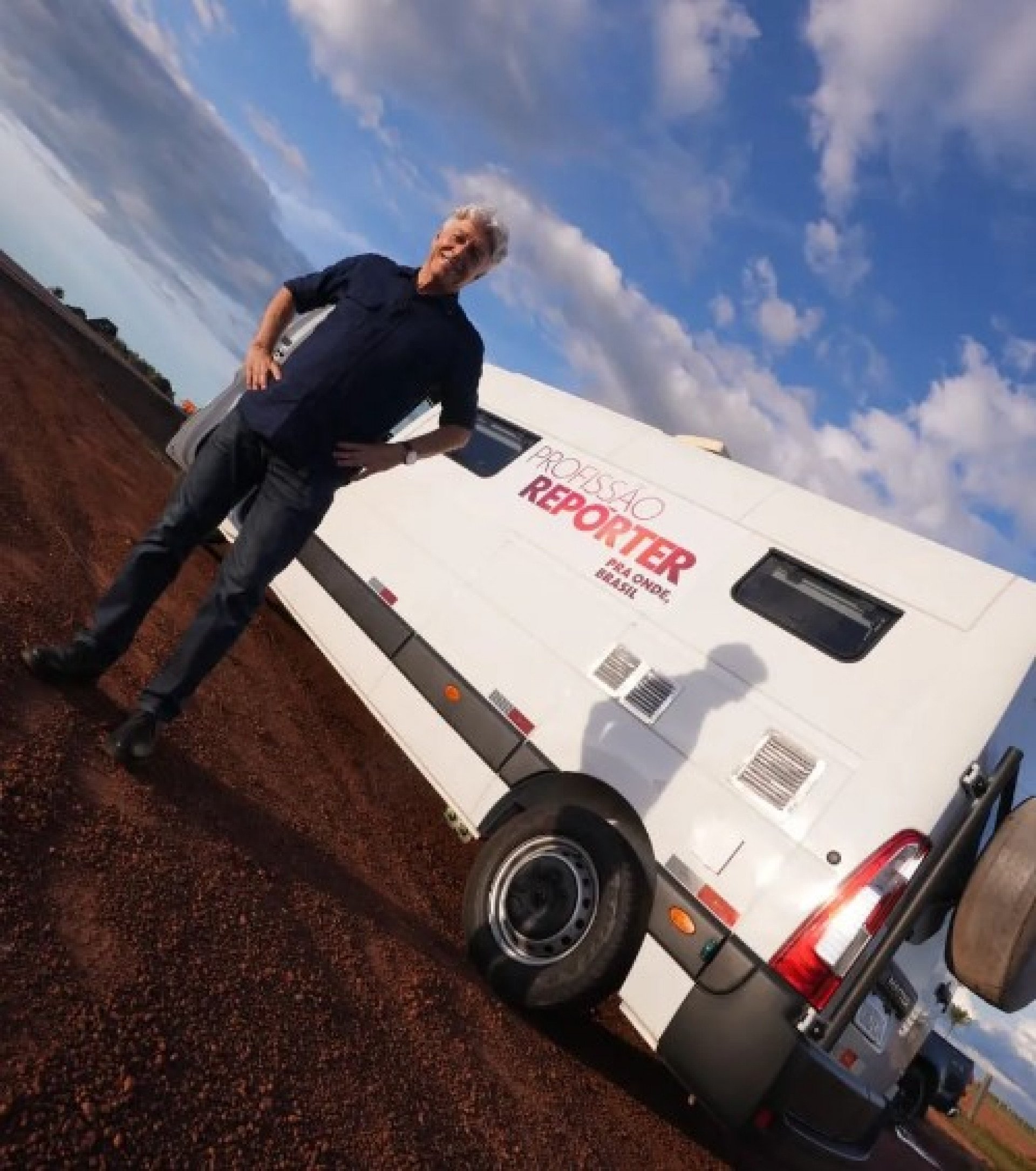 Equipes embarcam em motorhome para ouvir histórias de todo o Brasil - Reprodução/Globo
