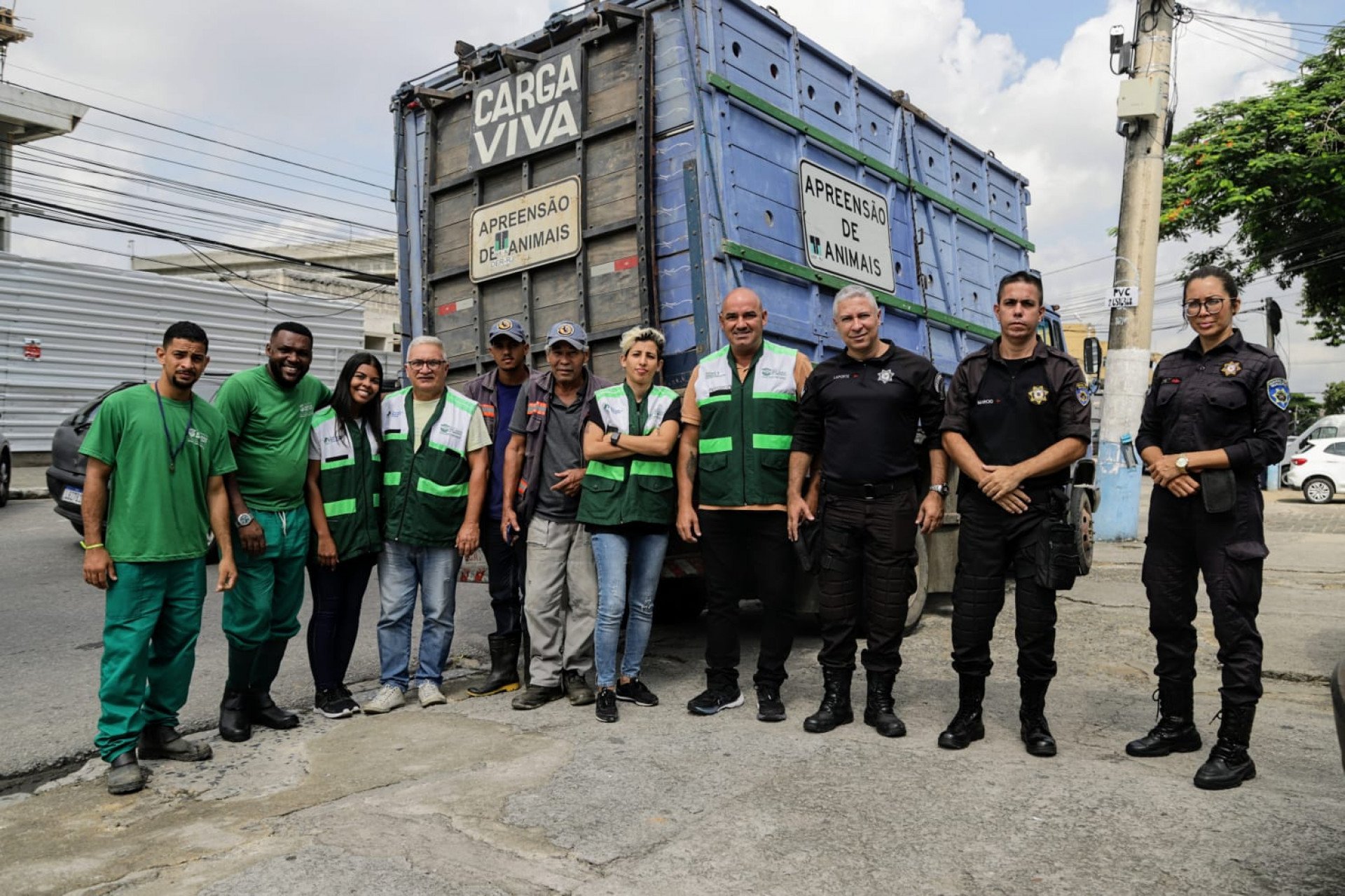 Subsecretaria de Bem-Estar Animal da Secretaria de Ambiente e Sustentabilidade montou uma a&ccedil;&atilde;o para resgatar cavalos abandonados  - Edgar Maciel