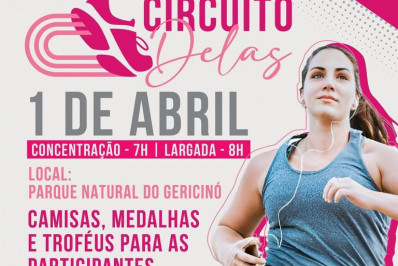 Circuito Delas agita o Parque Gericinó em Nilópolis neste sábado (01/04)