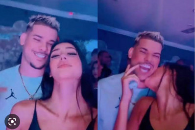 Bia Miranda é flagrada na cama com outro homem