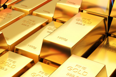 Ouro fecha em alta, com juros dos Treasuries e dólar enfraquecidos