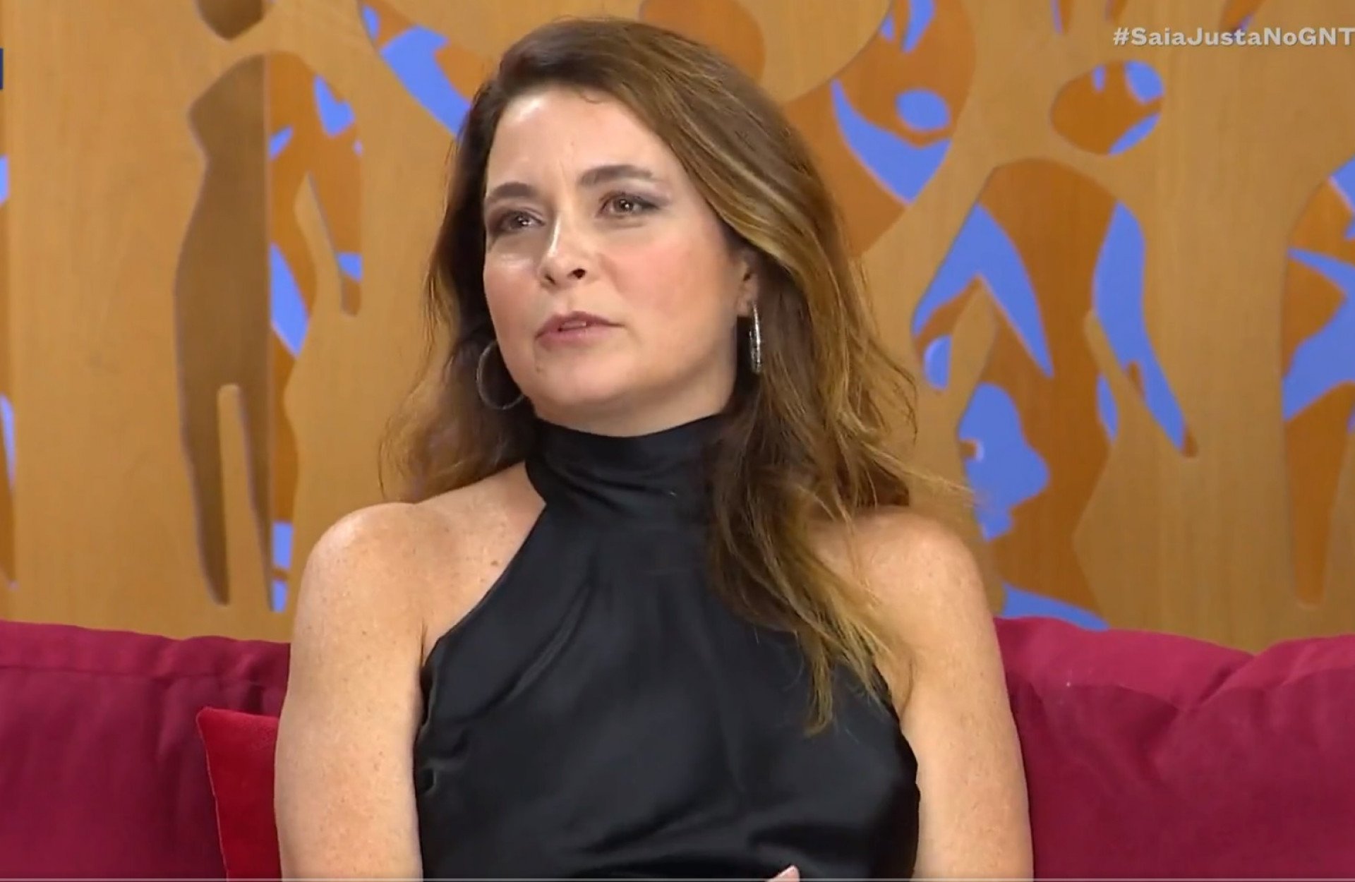 Claudia Raia participa do 'Saia Justa', do GNT - Reprodução de vídeo