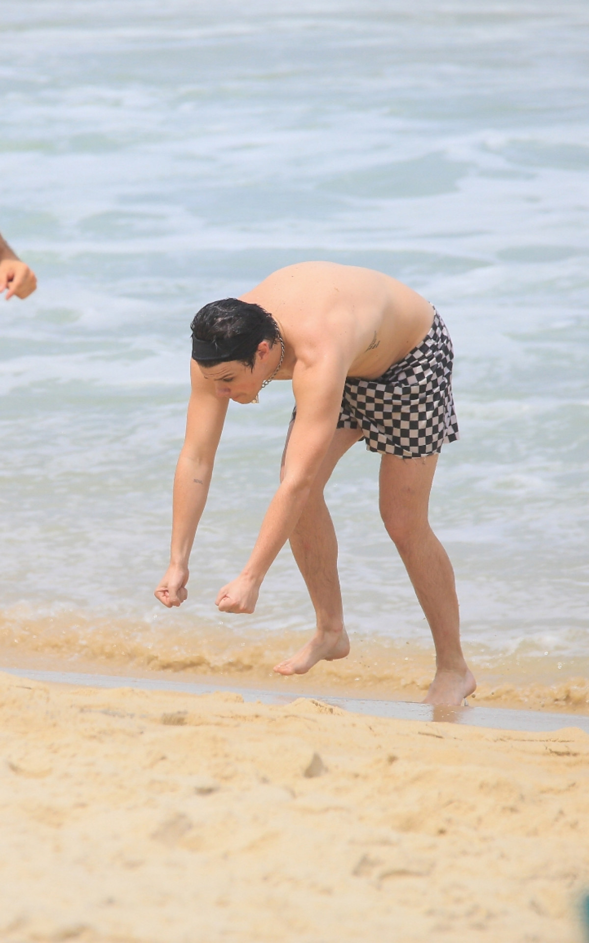 Yungblud  na praia de Ipanema