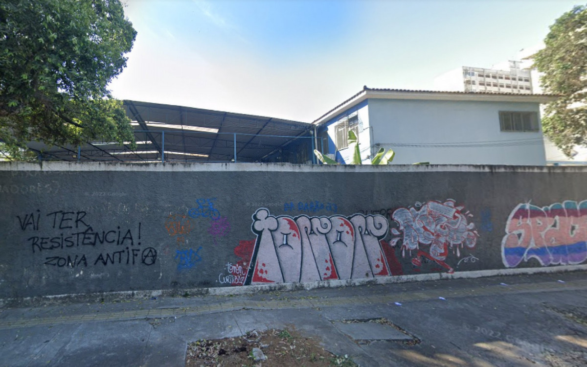 Escola Estadual Raul Vidal, em Niter&oacute;i, onde ocorreu o incidente