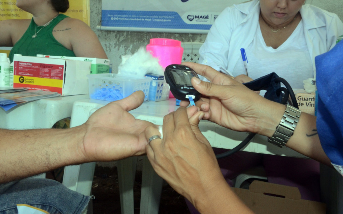 Col&ocirc;nia de pescadores em Mag&eacute; recebe a&ccedil;&atilde;o de sa&uacute;de - Gilson da Costa Jr./Divulga&ccedil;&atilde;o