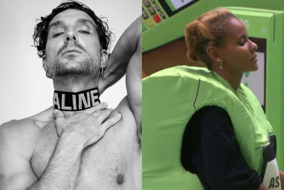 Igor Rickli surge de coleira ao celebrar vitória de Aline Wirley na prova do Líder