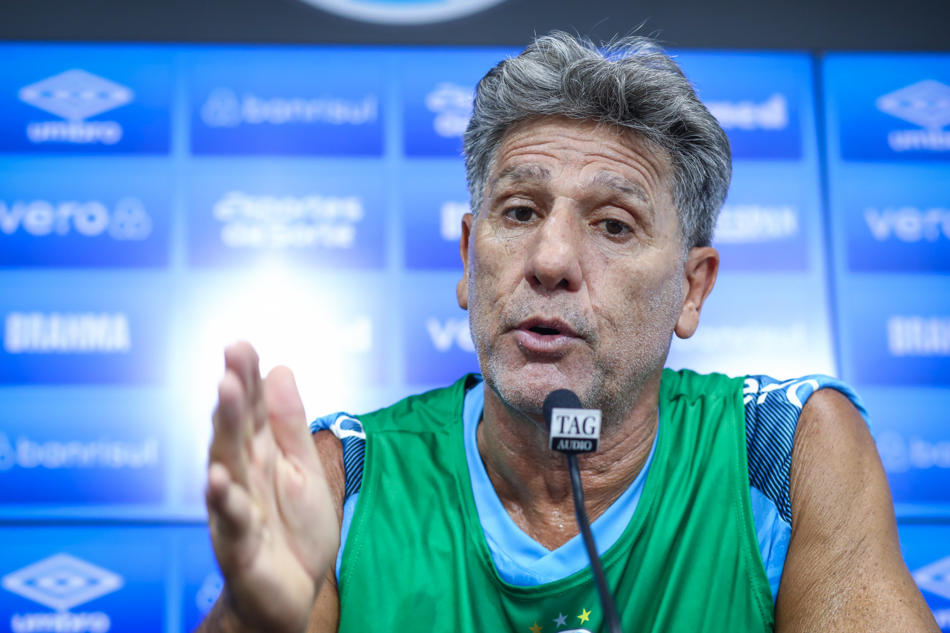 Renato Gaúcho foi um dos técnicos que falou sobre casos de manipulação de jogos - Lucas Uebel / Grêmio