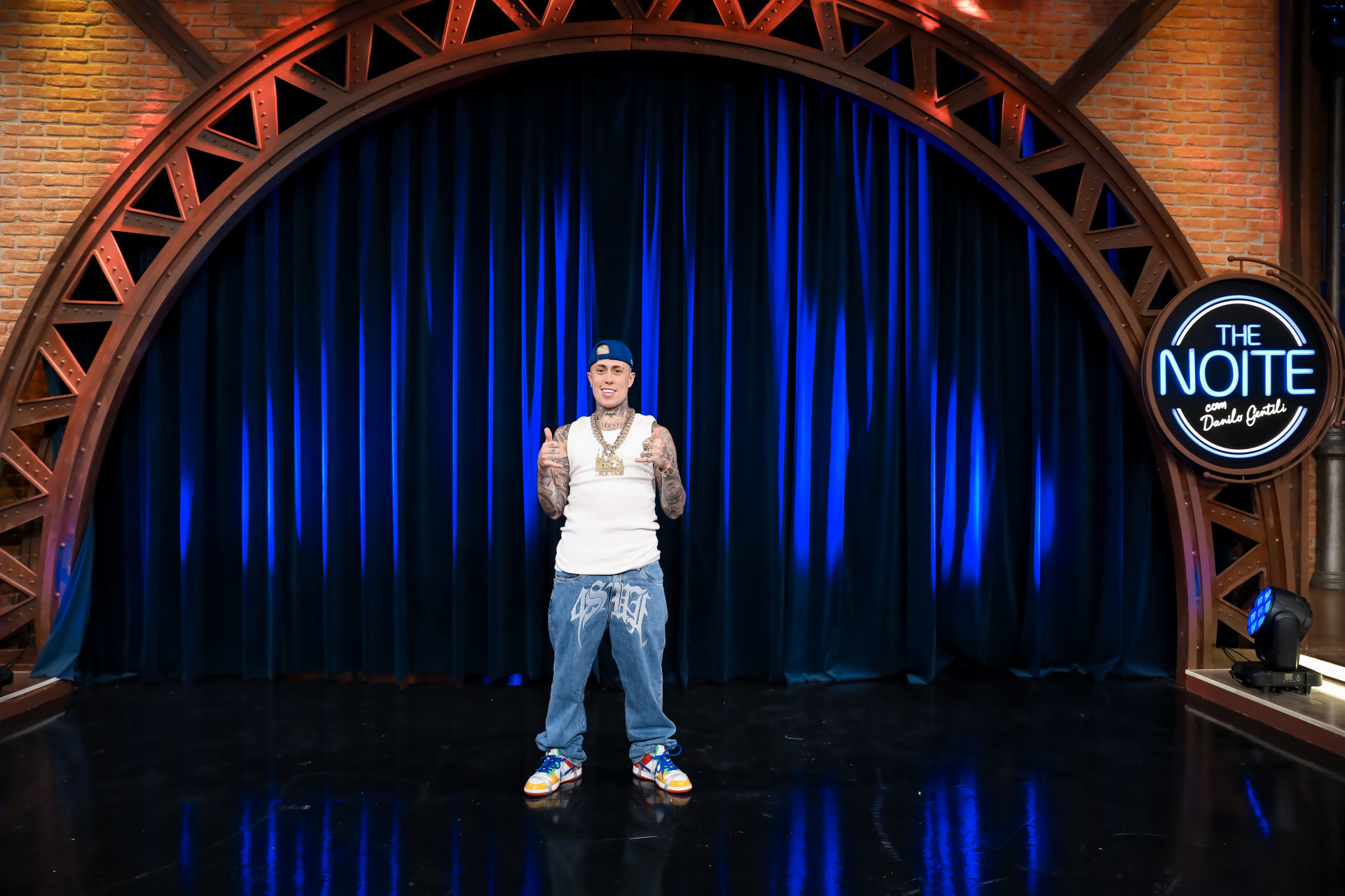 MC Daniel participa do 'The Noite' desta sexta-feira - Rogerio Pallatta / SBT