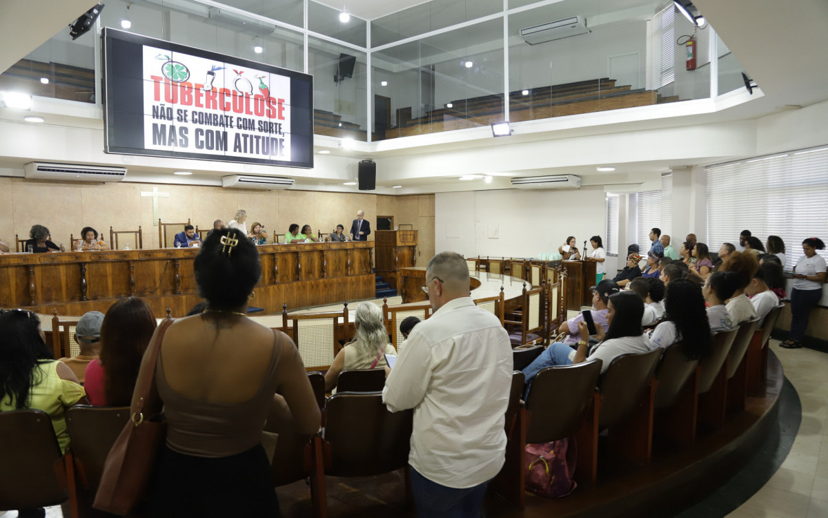 C&acirc;mara de Caxias sedia audi&ecirc;ncia p&uacute;blica em alus&atilde;o ao Dia Mundial da Tuberculose - Art V&iacute;deo/ Victor Hugo/Divulga&ccedil;&atilde;o