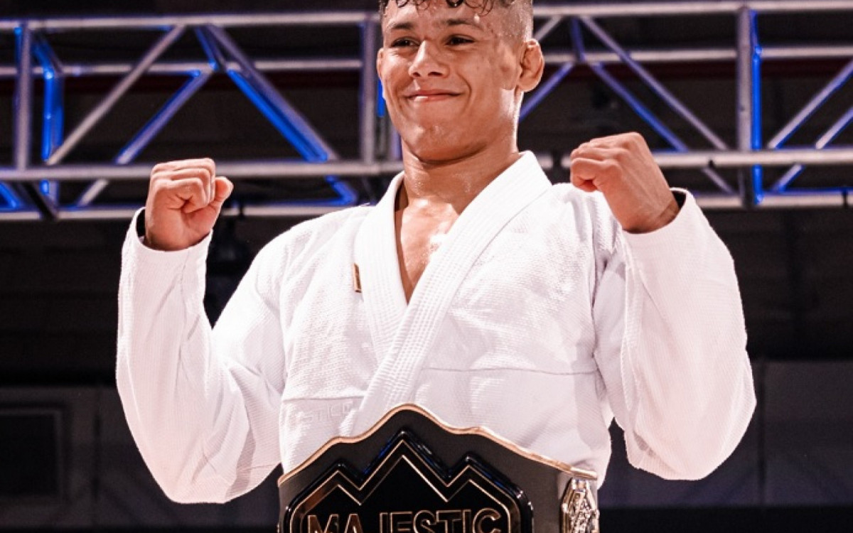 Mica Galv&atilde;o deu show na luta principal do Majestic BJJ Challenge 3