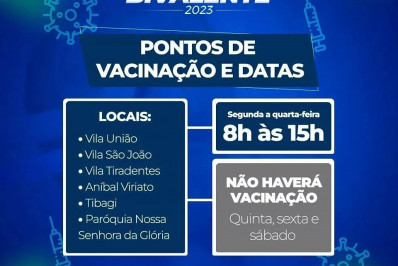 Saúde de Meriti reforça importância de completar ciclo vacinal contra a covid-19