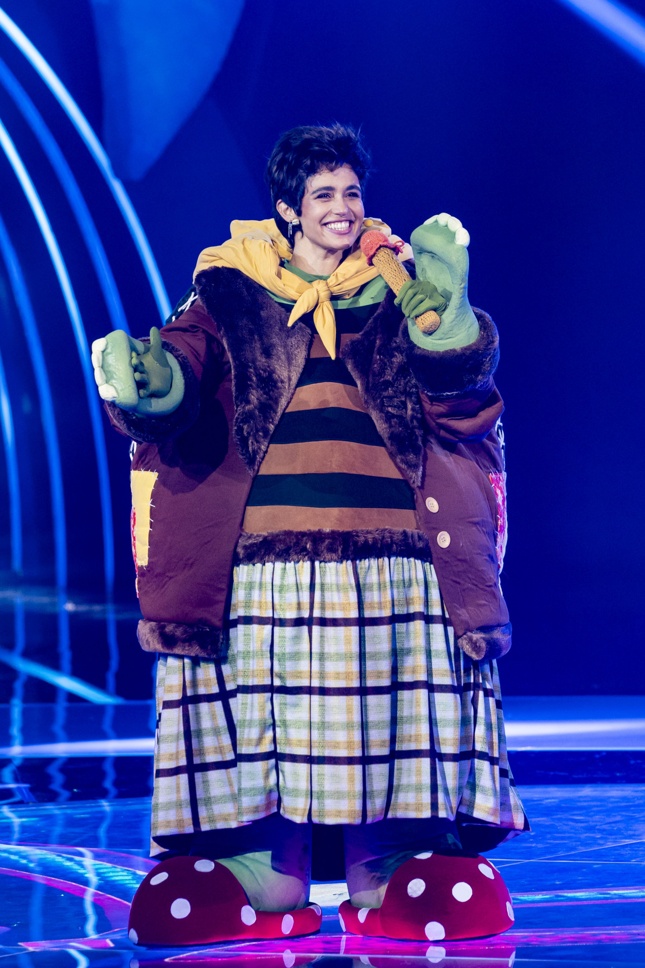 Nanda Costa é a Vovó Tartaruga - Mauricio Fidalgo/Globo