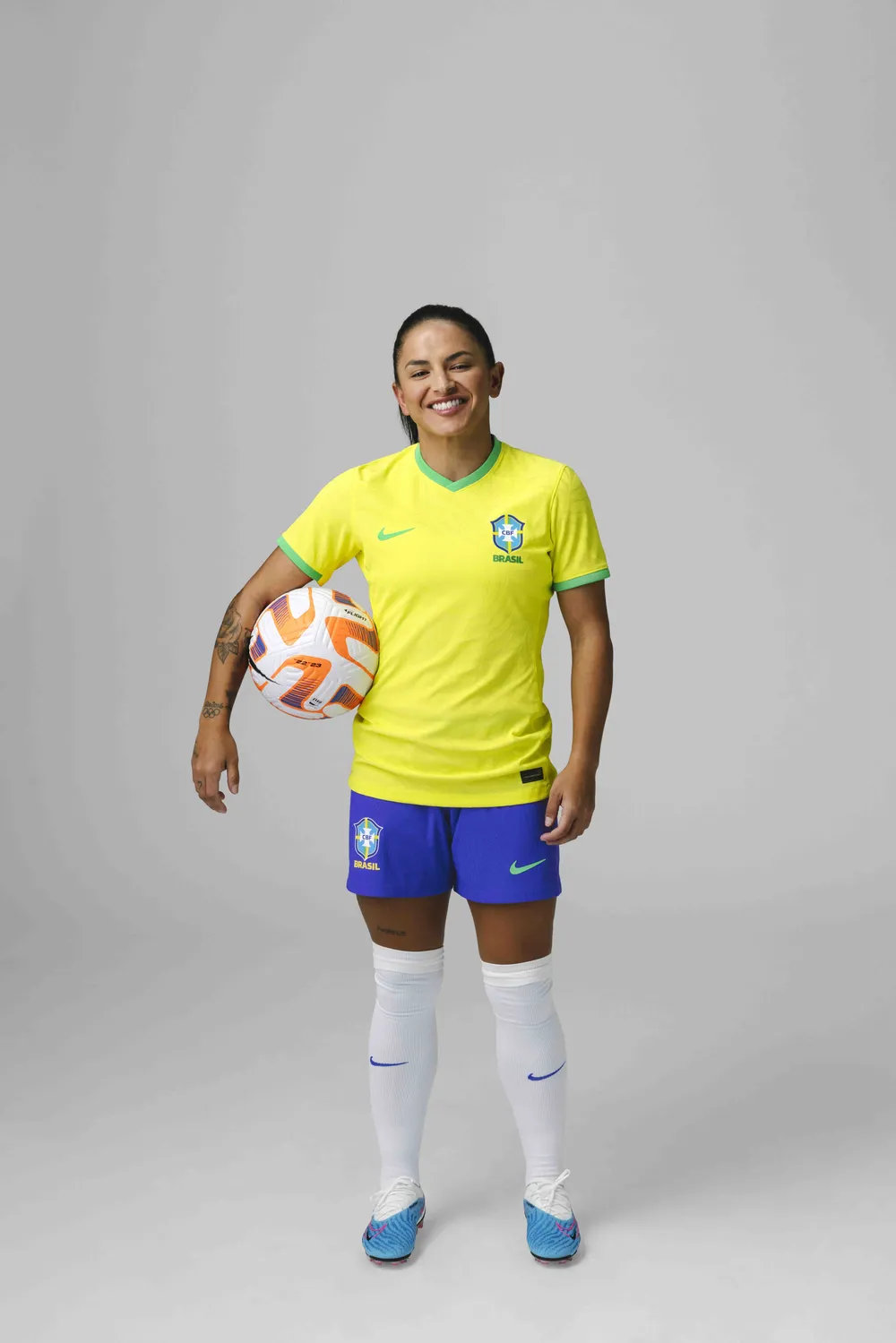 Veja o uniforme da seleção brasileira feminina para a Copa do