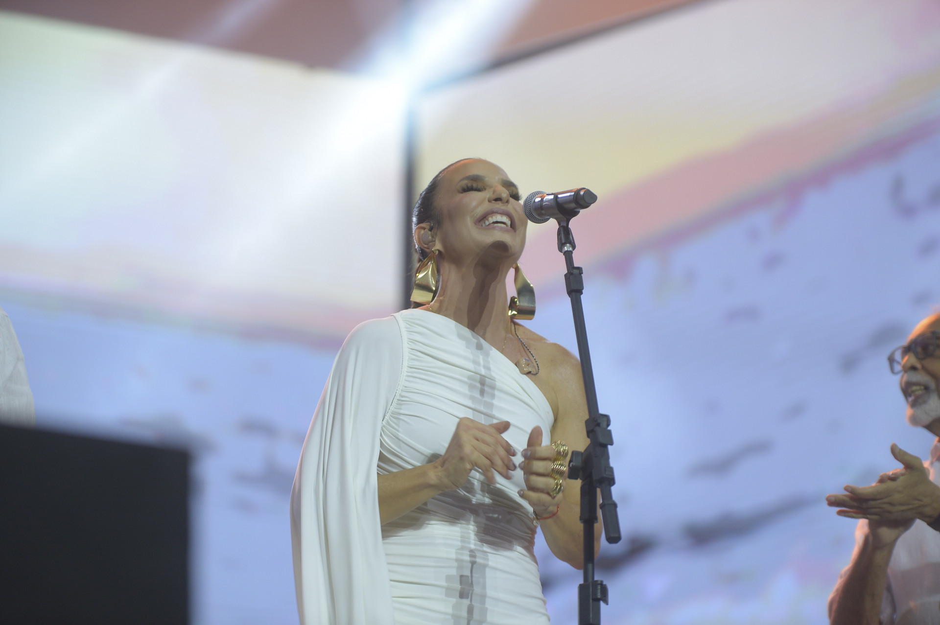 Ivete Sangalo durante show pelo aniversário de Salvador - Ag News / Andre Muzell