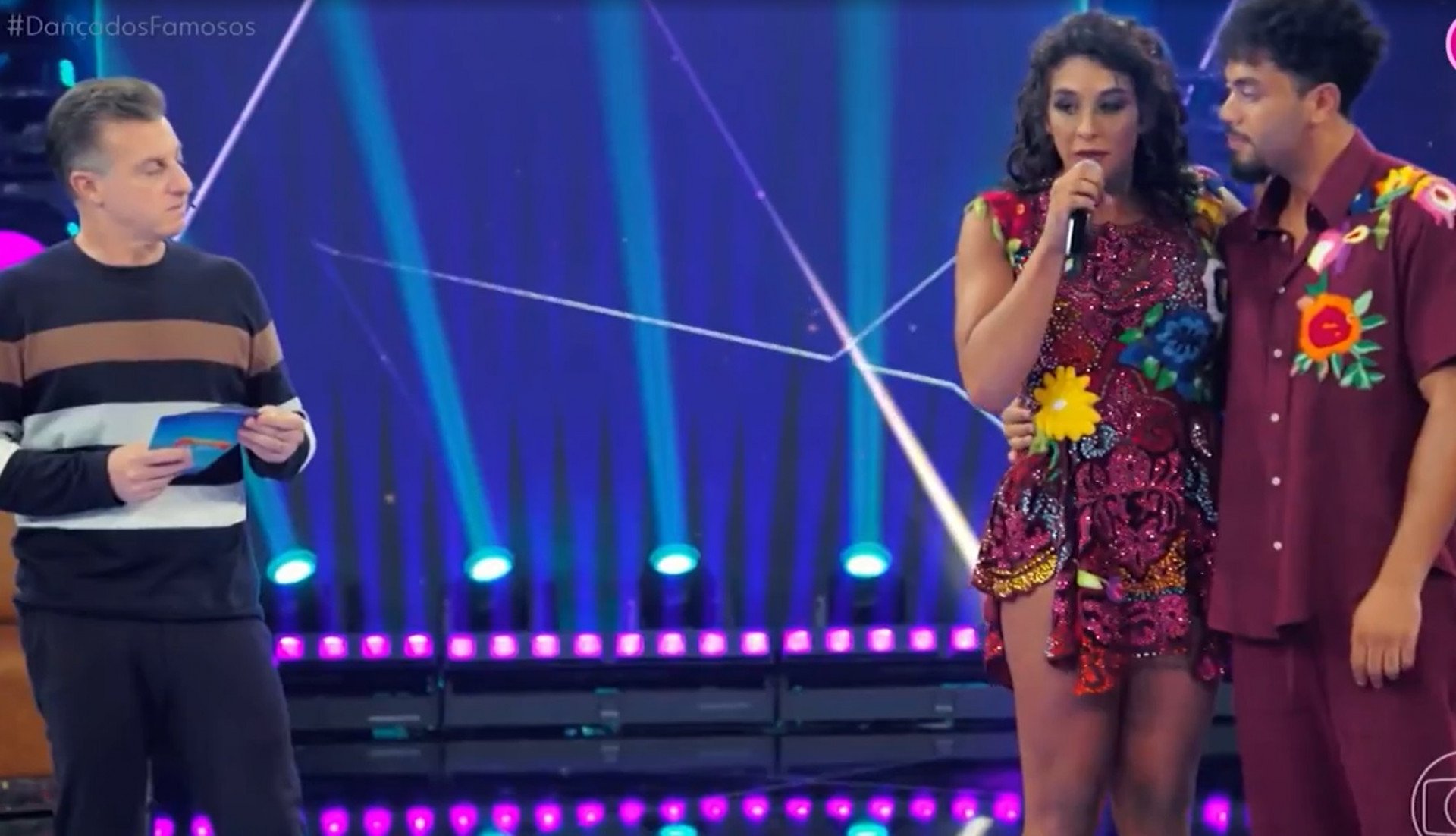 Linn da Quebrada é uma das participantes do quadro 'Dança dos Famosos' - Reprodução de vídeo / TV Globo