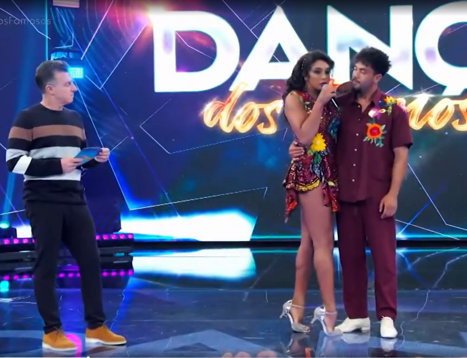 Linn da Quebrada é uma das participantes do quadro 'Dança dos Famosos' - Reprodução de vídeo / TV Globo