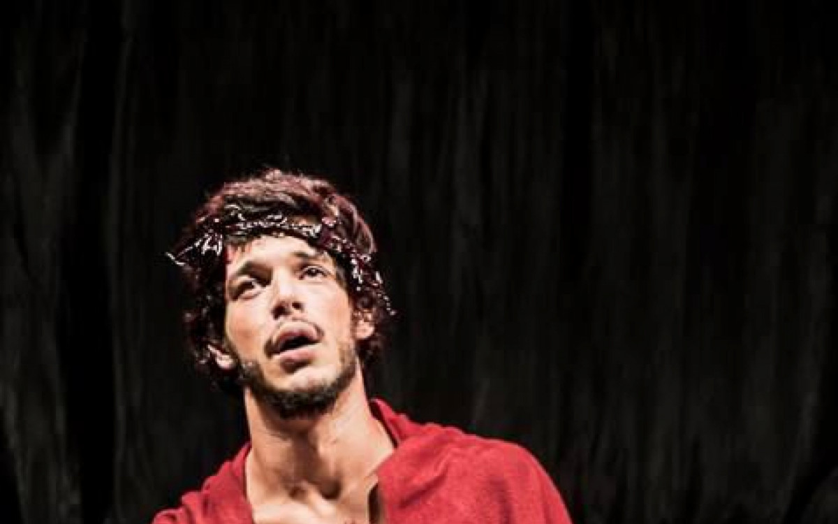 O ator Pedro Lamim interpretará Jesus Cristo no Auto da Paixão de Cristo, nos Arcos da Lapa - Divulgação