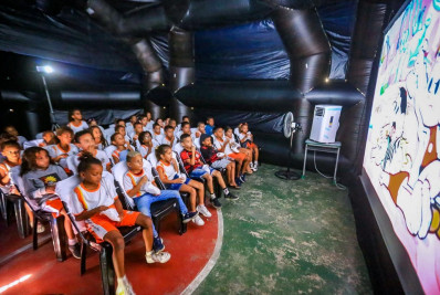 Projeto Cine +Brasil leva Educação Ambiental para alunos da rede municipal de Belford Roxo