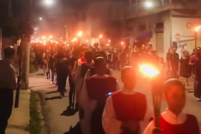 Procissão do Fogaréu inicia a Semana Santa em Angra