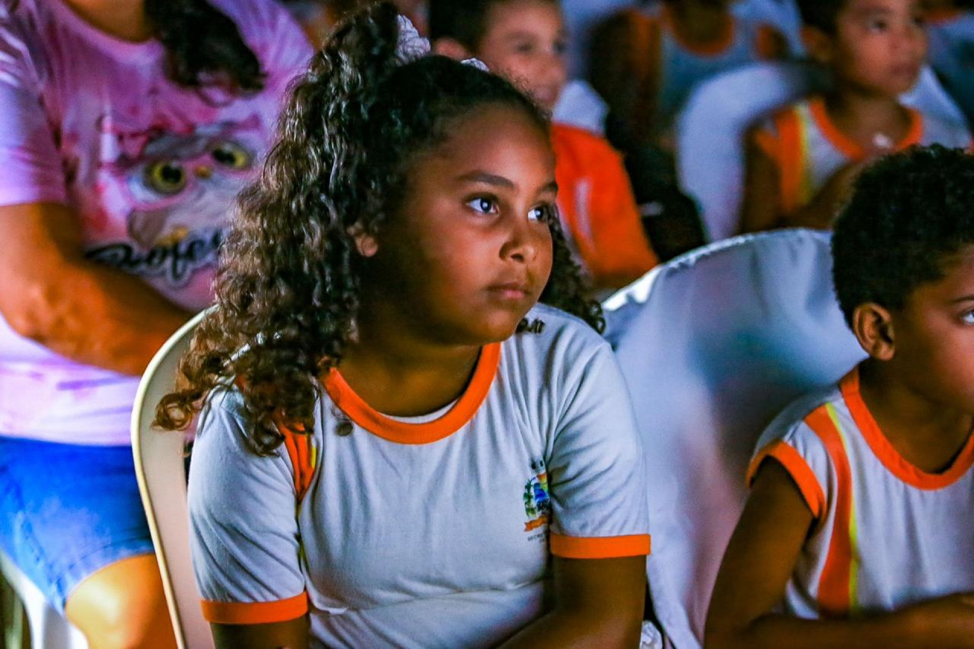 A aluna Sara Rebeca destacou a import&acirc;ncia de se proteger a natureza - Rafael Barreto / PMBR